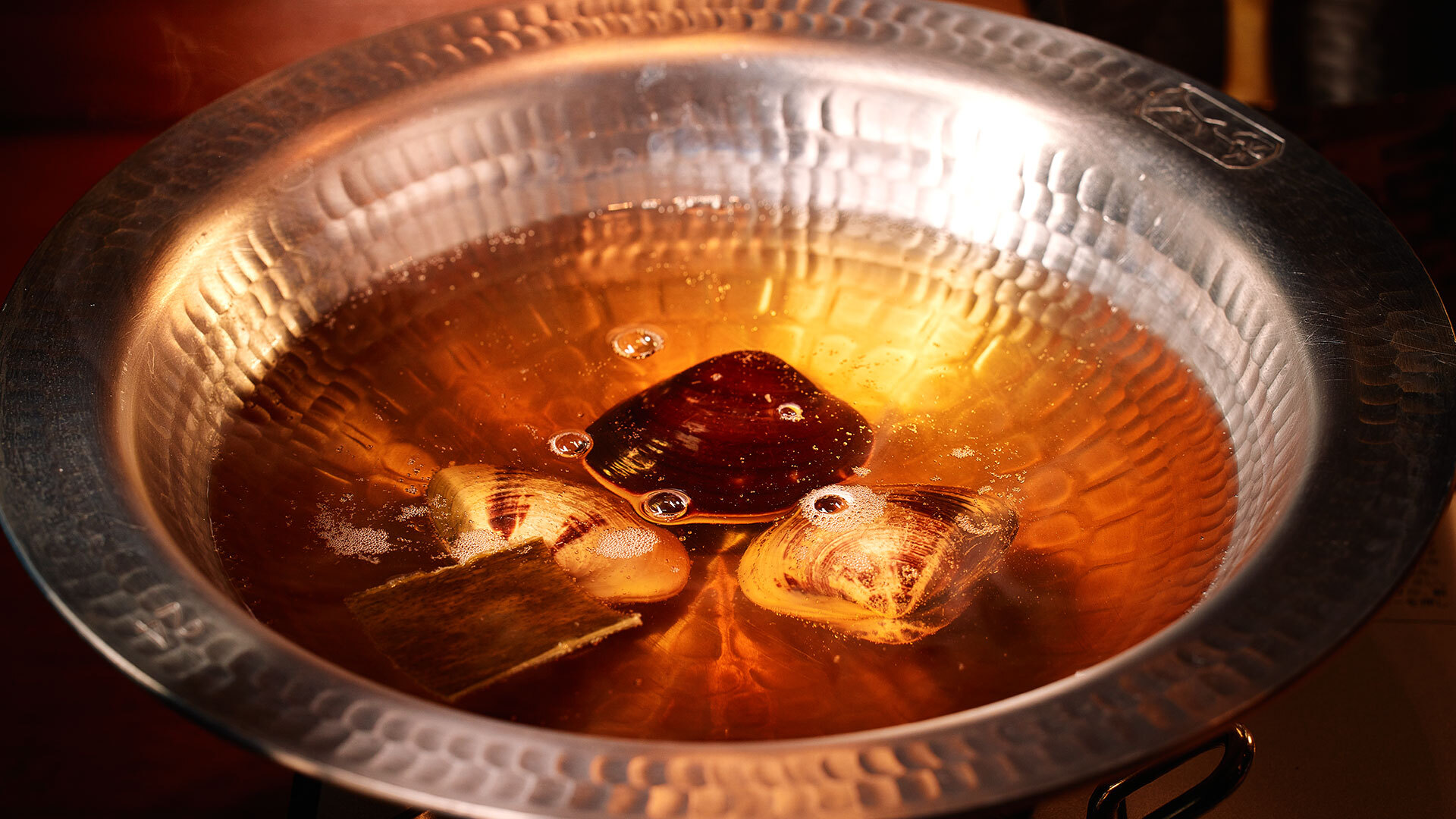 『割烹 藤』：「はまぐりしゃぶしゃぶコース」￥6,050～