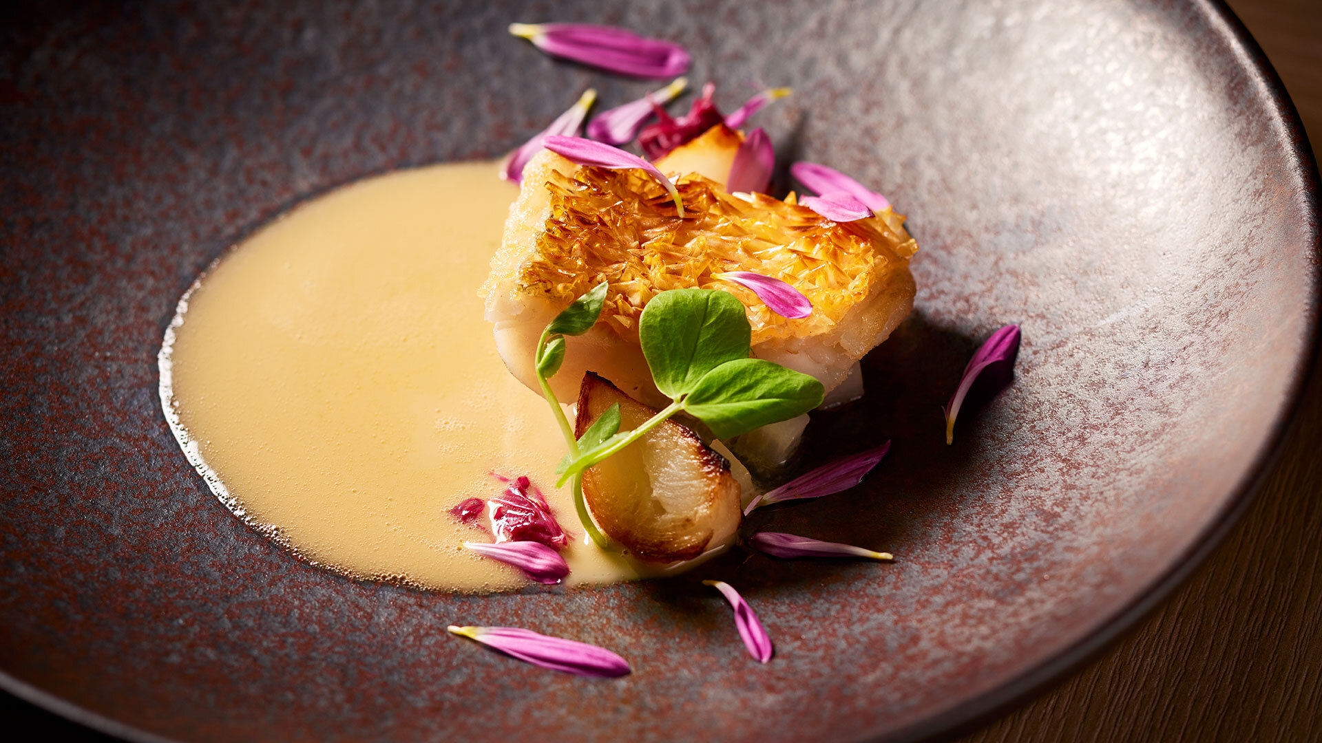 『Sillage（シヤージュ）』：「甘鯛／ソース ヴァンジョーヌ」