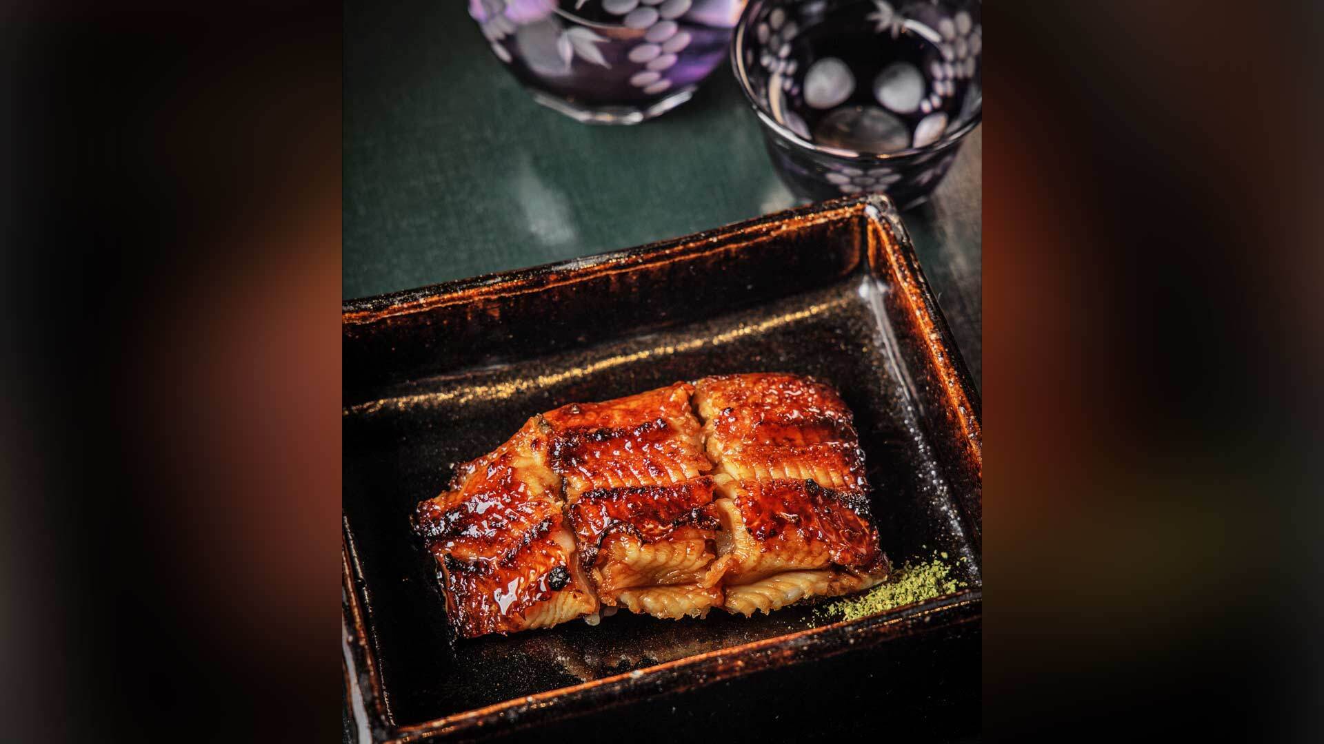 『和食菅井』：夜のコースより蒲焼