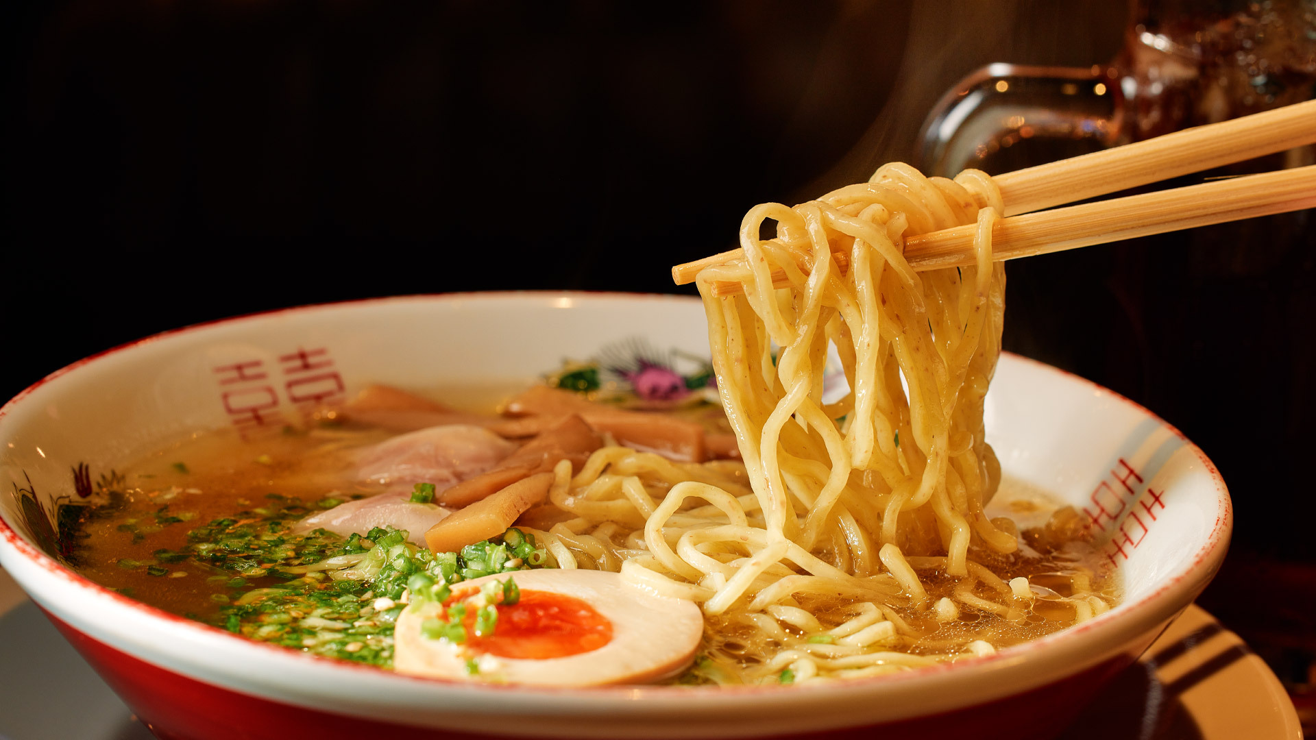 『今村商店、』：「あっさり塩の白ラーメン」￥988