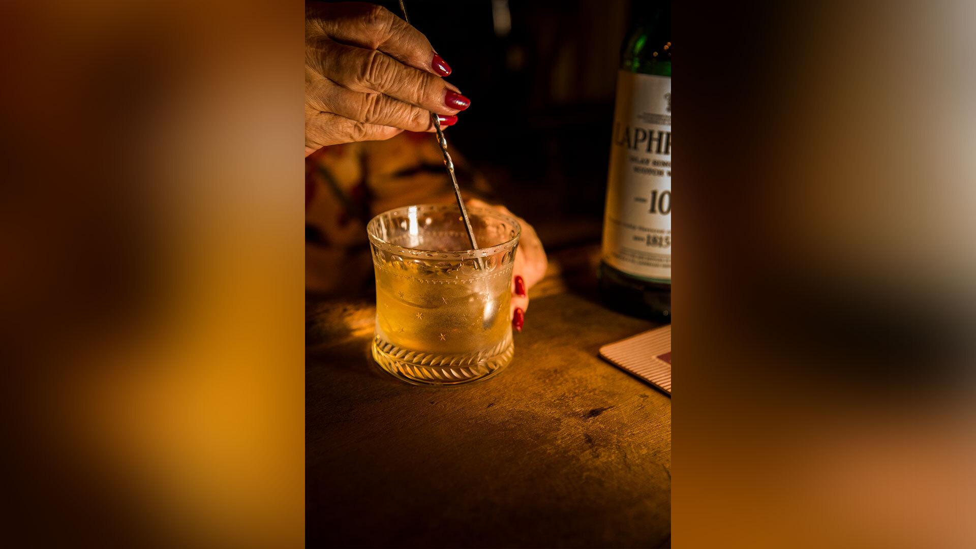 『あるぷ』：ウイスキーはグラス￥1,200～