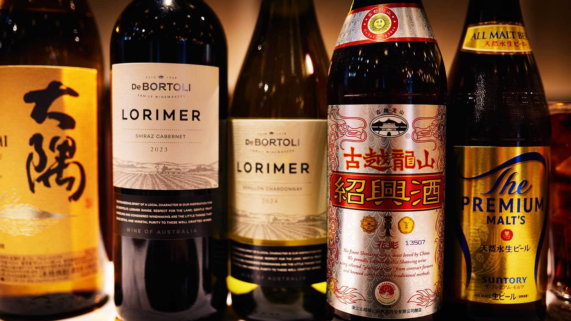 『中華街 桂宮』：ドリンクの一例