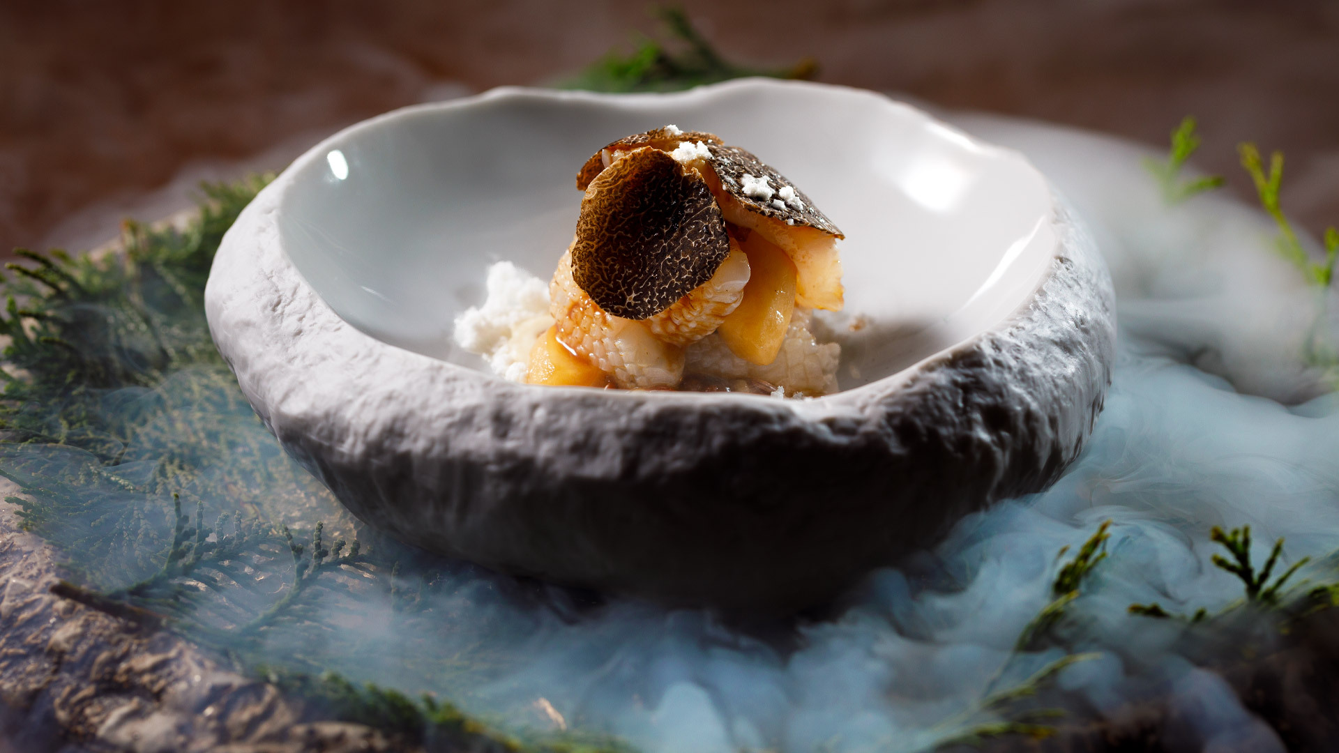 『無境 MUKYO Sake ＆ Beyond』：おまかせコースより「余白」