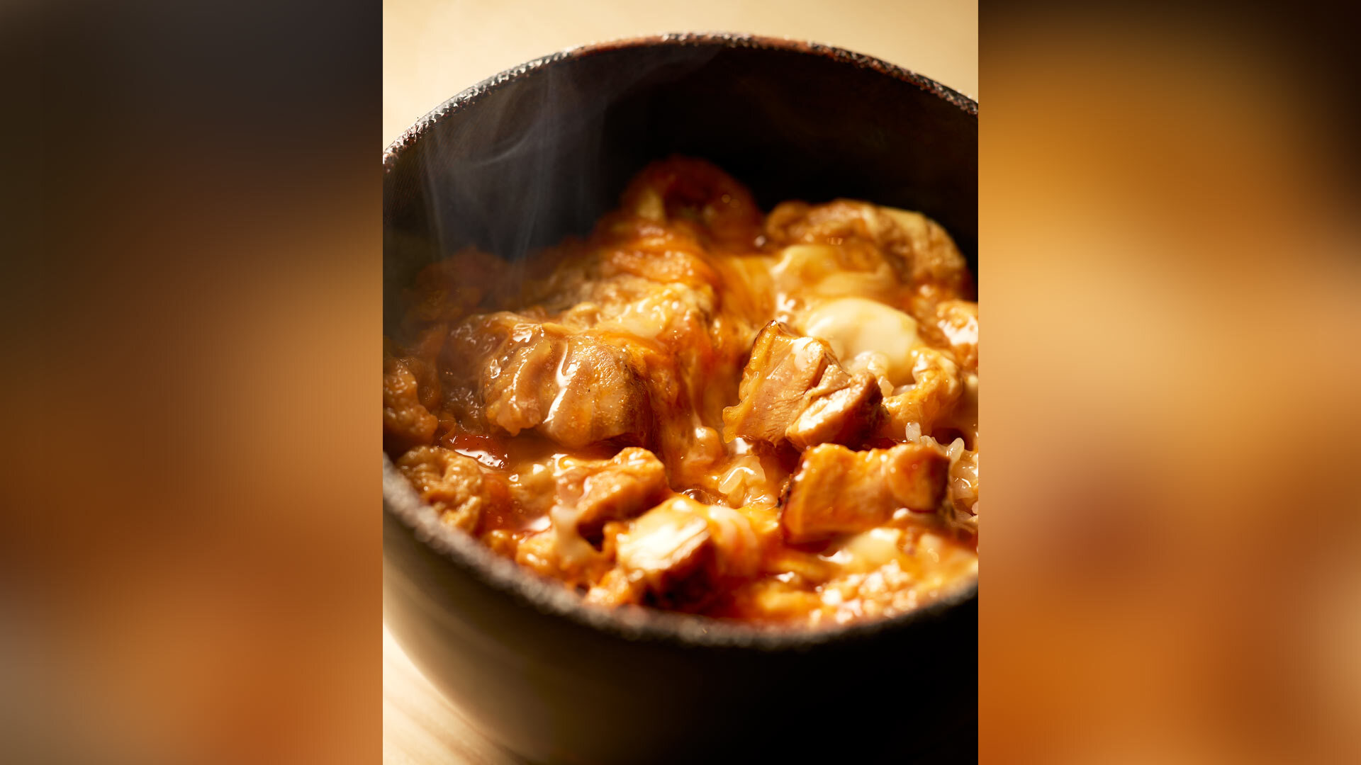 『酒亭湯澤』：コースの一例（親子丼）