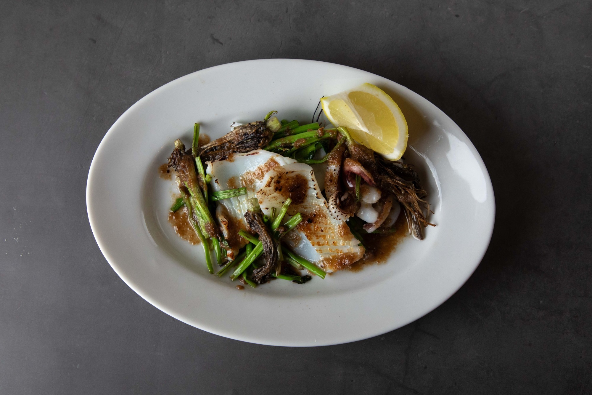 Lila vino e ciboの写真