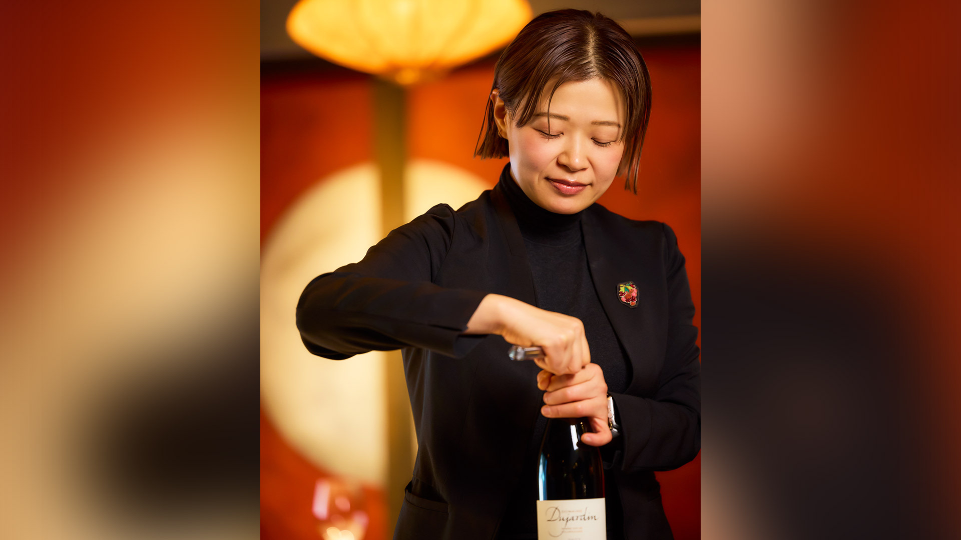 『マルゴット・エ・バッチャーレ』：支配人でソムリエの朝倉香澄さん