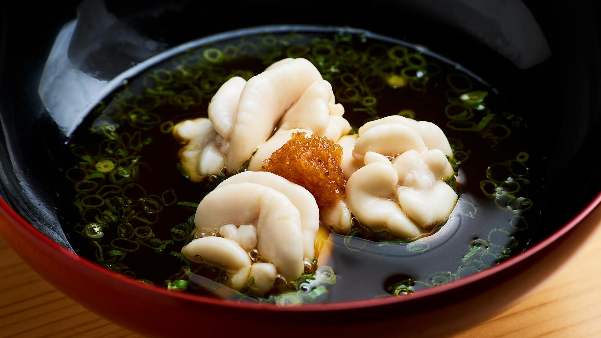 『鮨さいとう 麻布台』；「白子ポン酢」