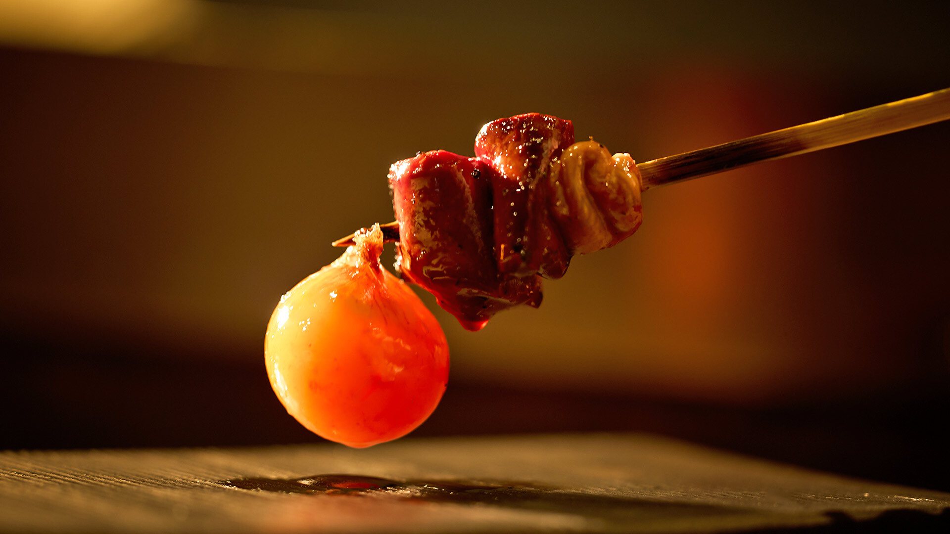 『鳥おか』：希少部位の「ちょうちん」