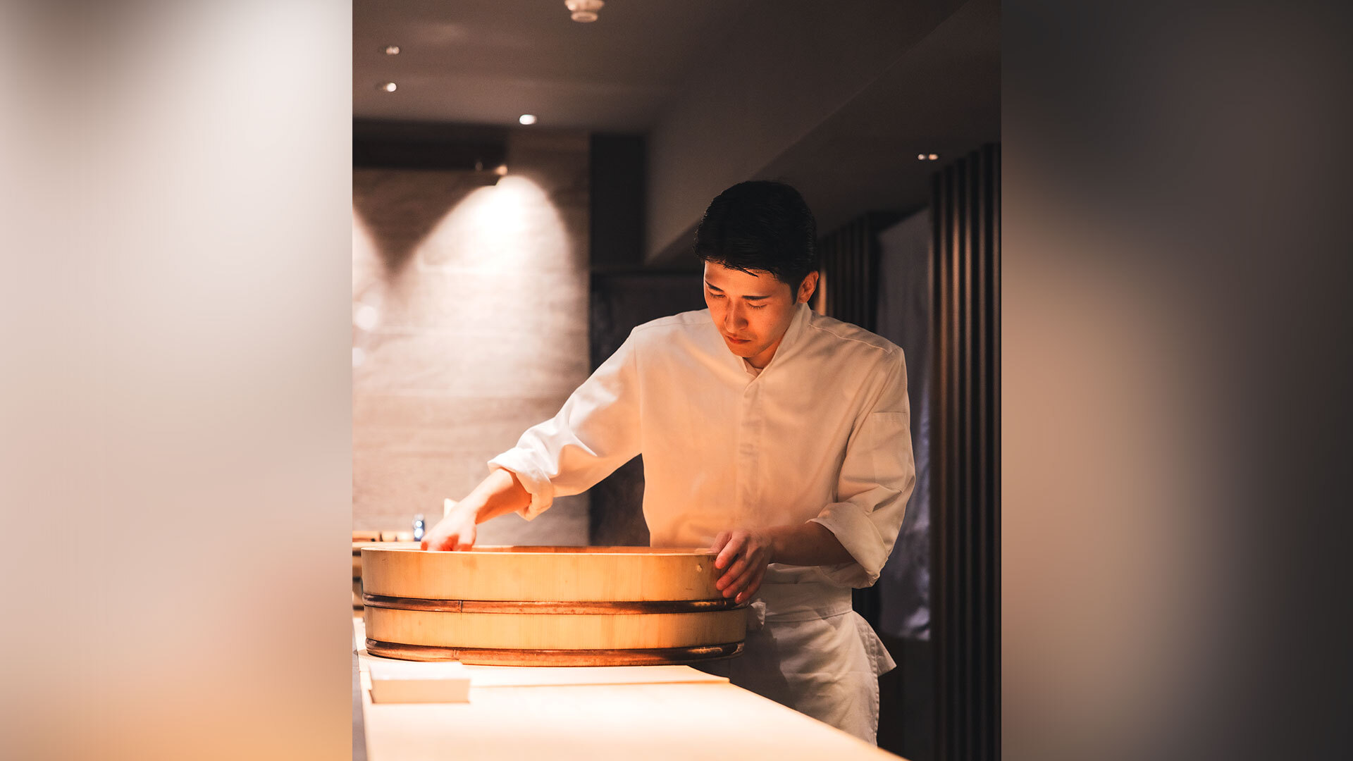 『銀座 鮨 貴珀』：大将の上田裕貴さん