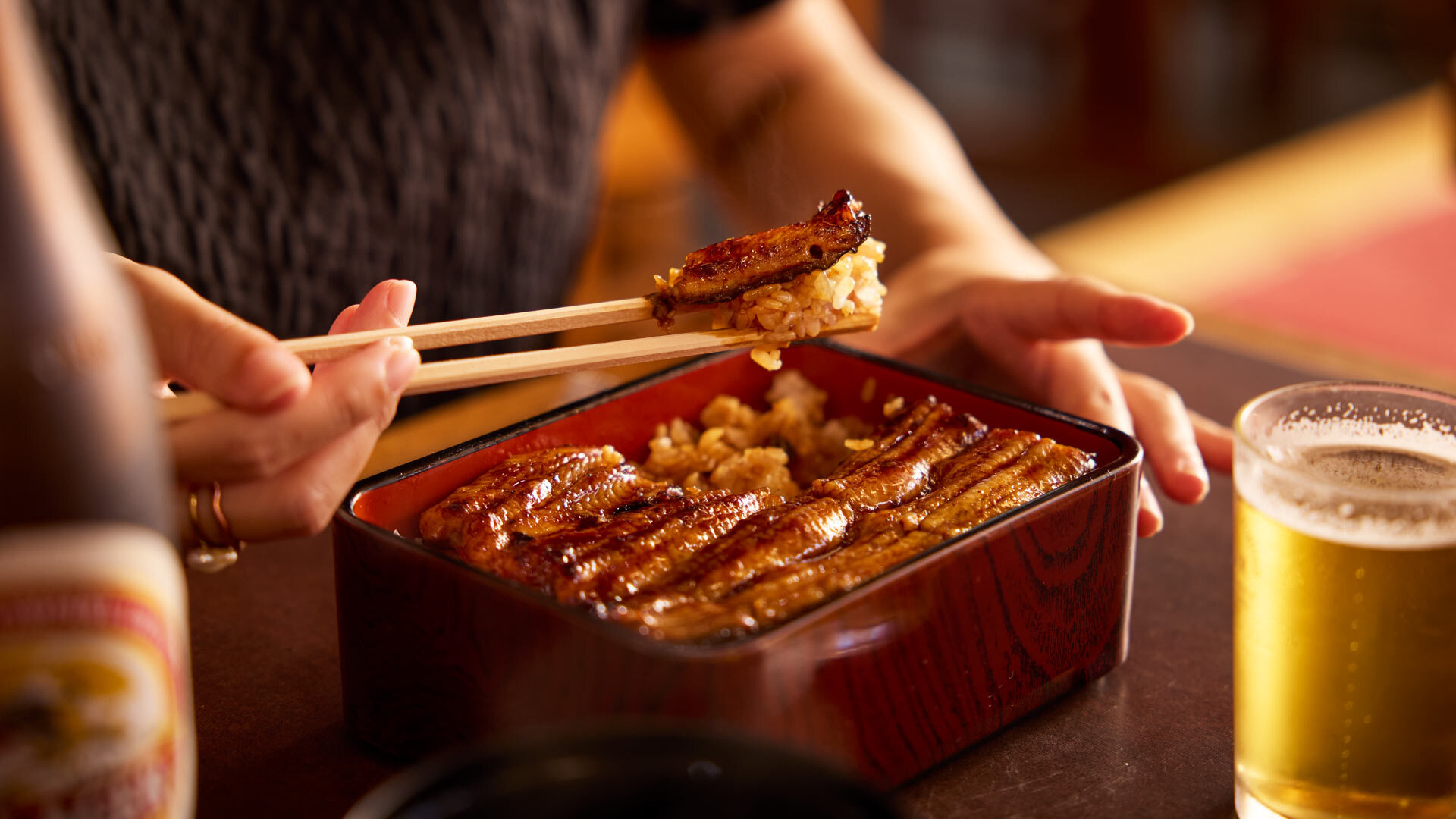 『信濃屋』：「うな重」￥3,980