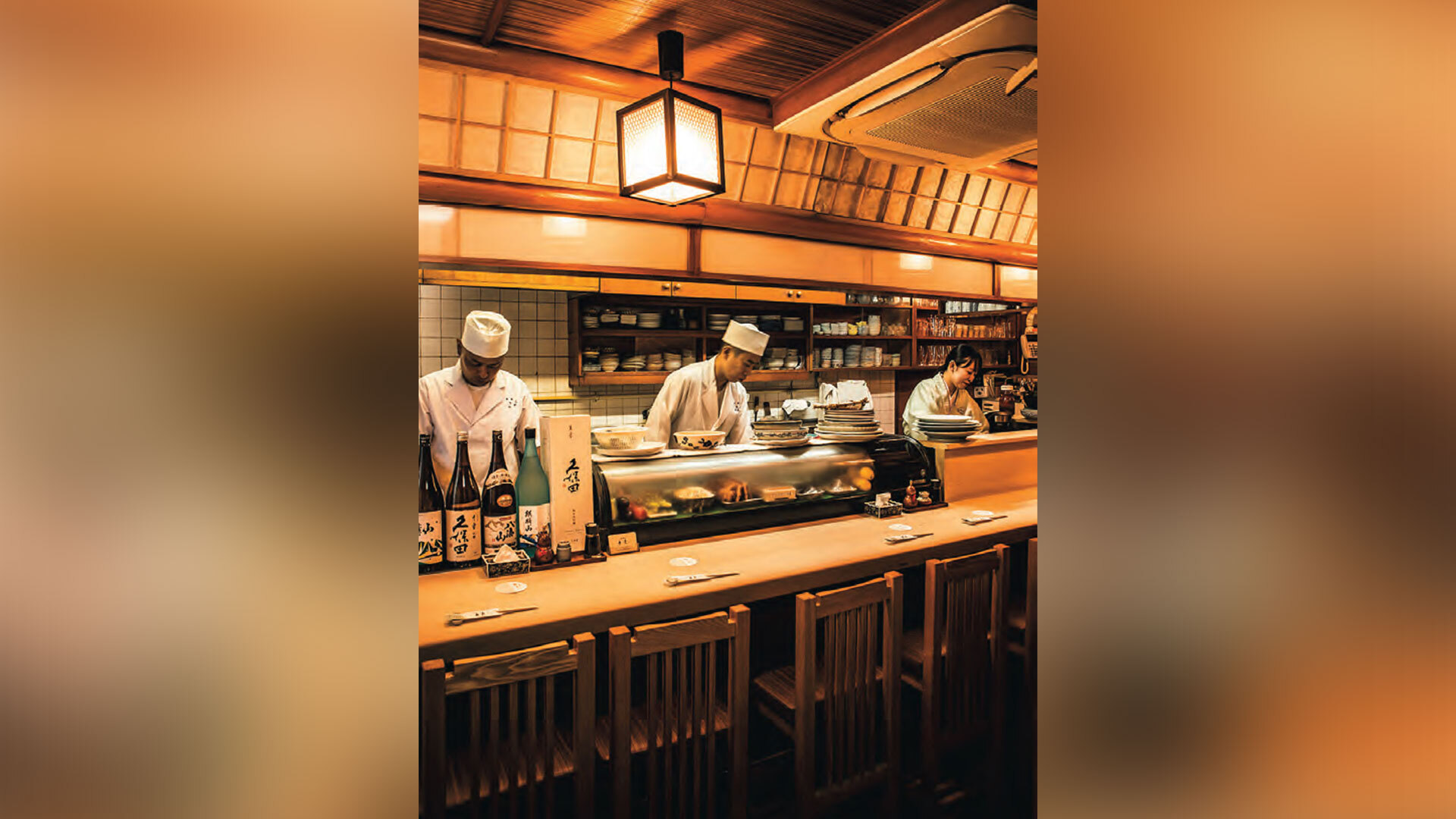 『きく』：店内