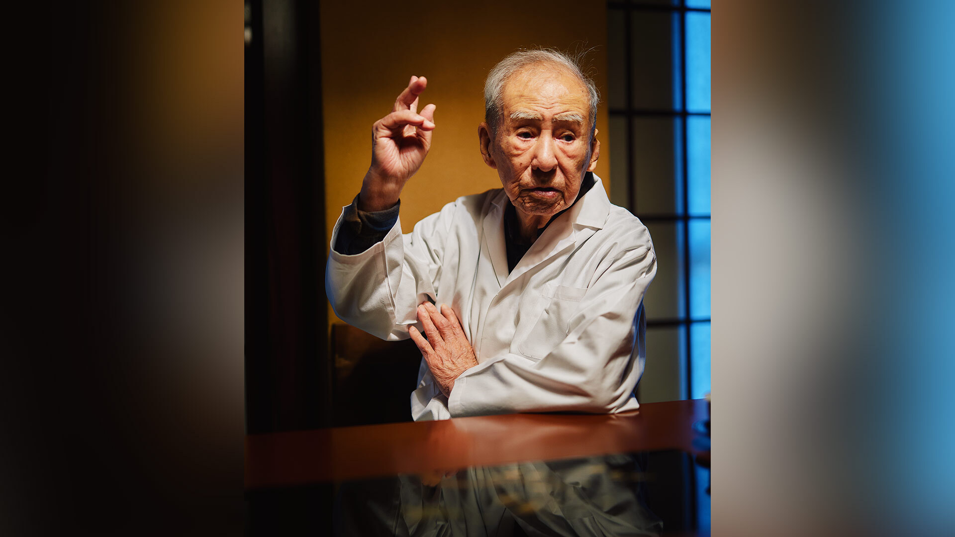 『五代目野田岩 麻布飯倉本店』：5代目当主の金本兼次郎さん