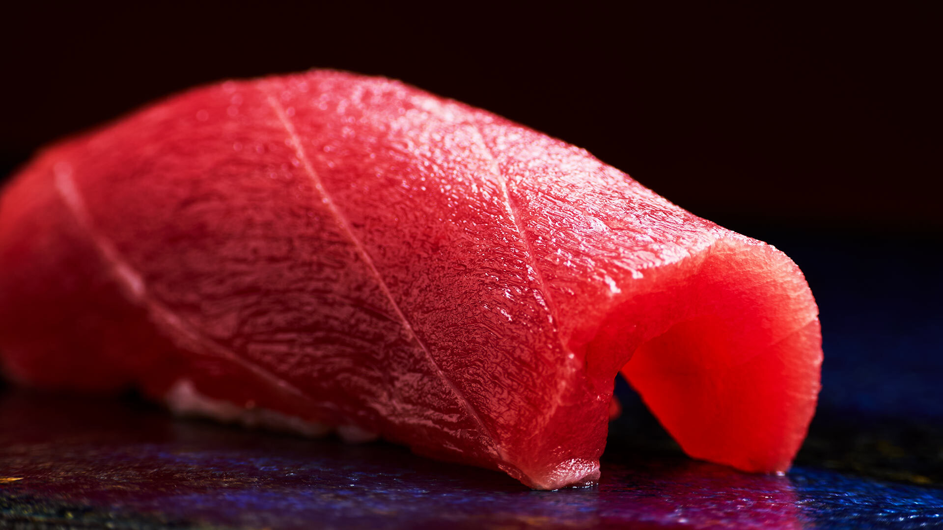 『鮨さいとう 麻布台』；「赤身」※この日は青森・大間産