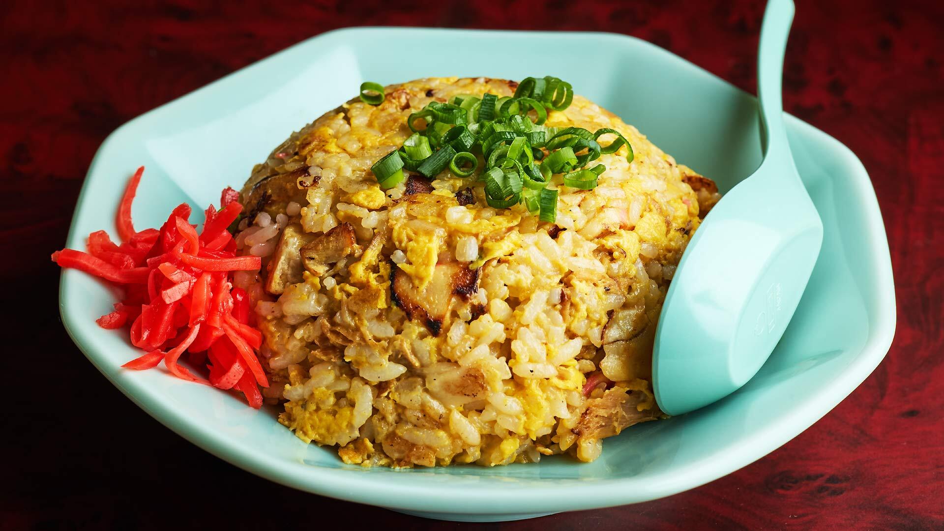『ザ・青皿』：「炒飯」￥1,100