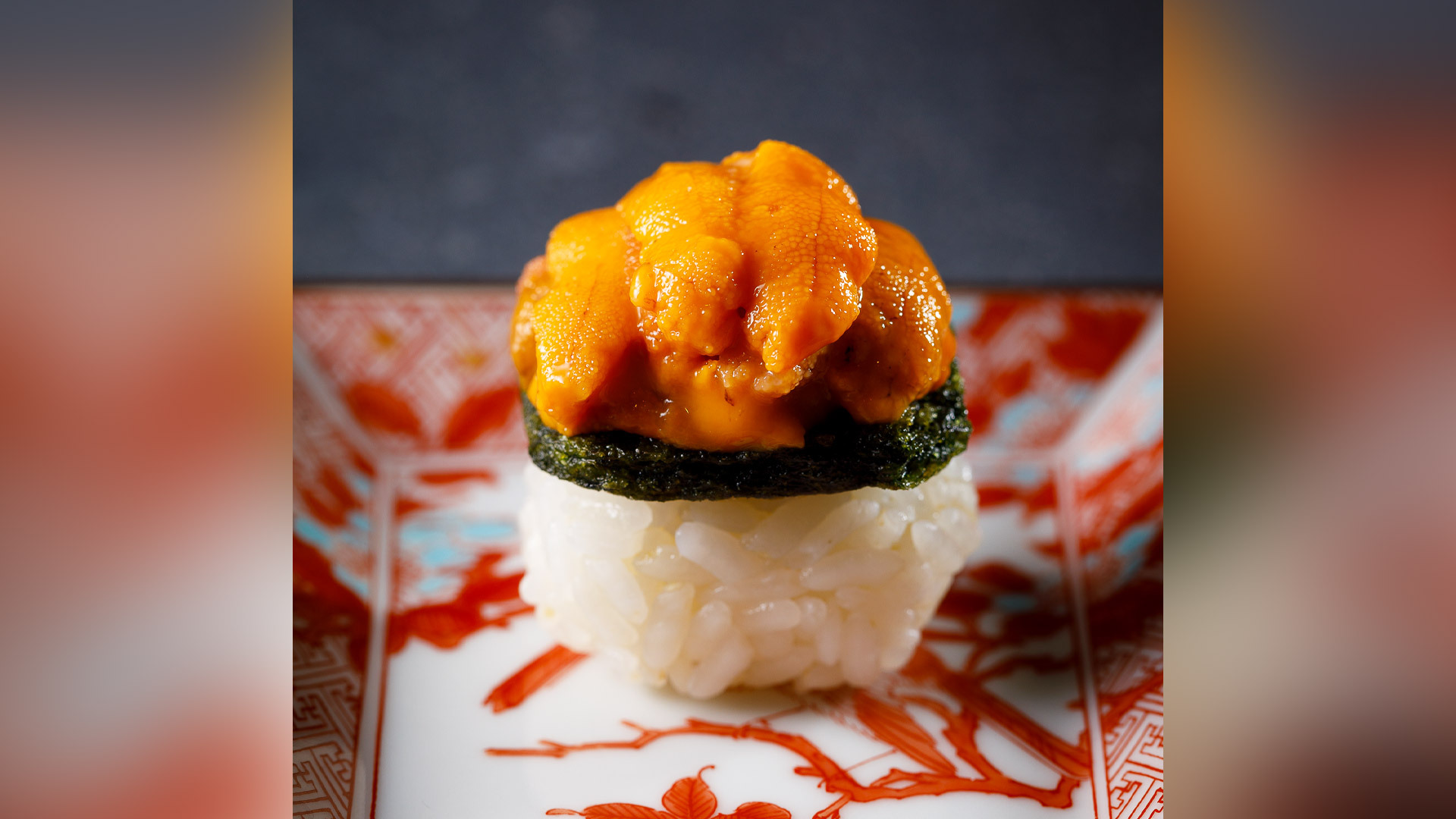 『HISASHI SUSHI』：「宇田津 鮨のSP雲丹」￥2,200