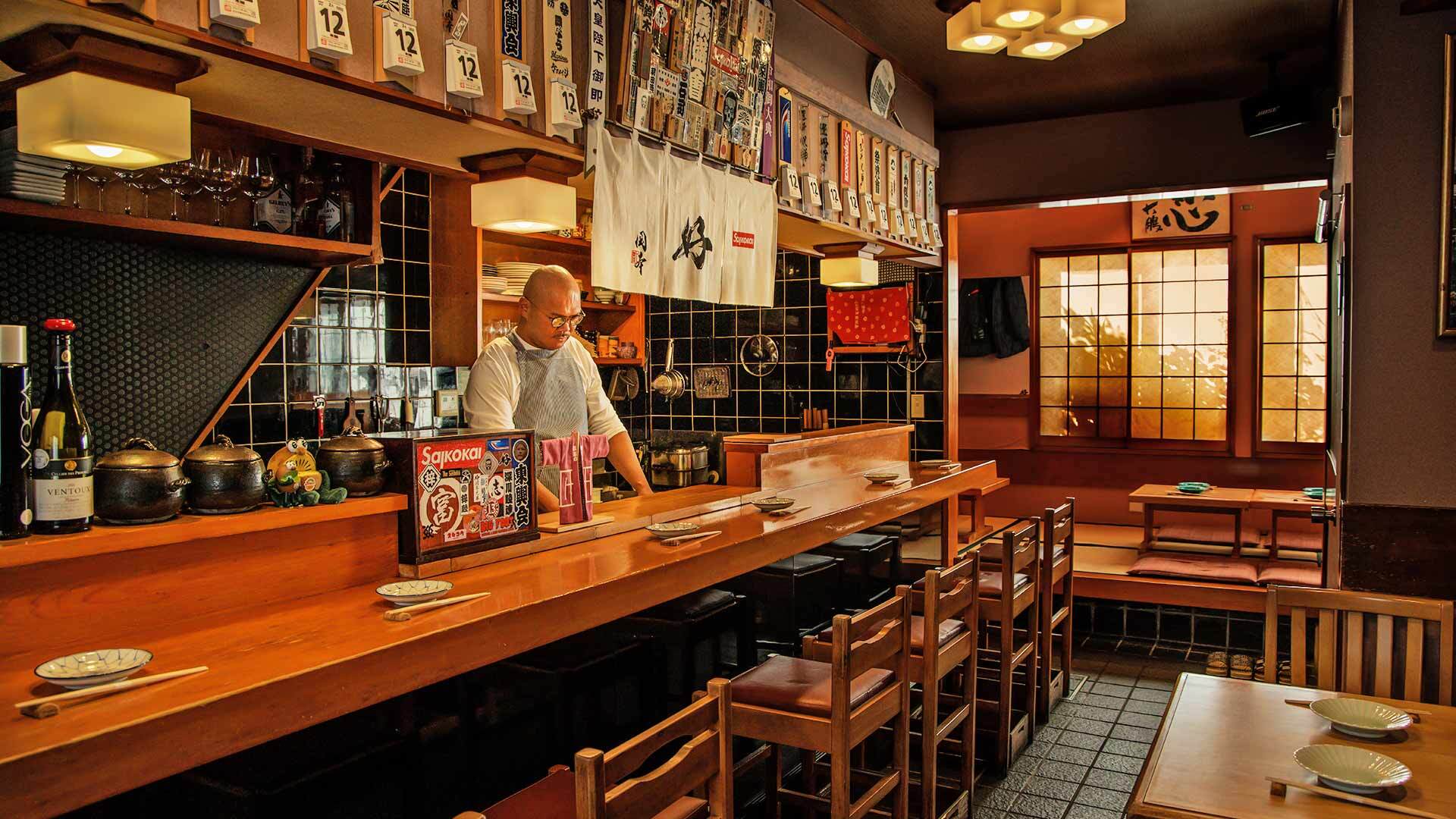 『ほ志の』：店内