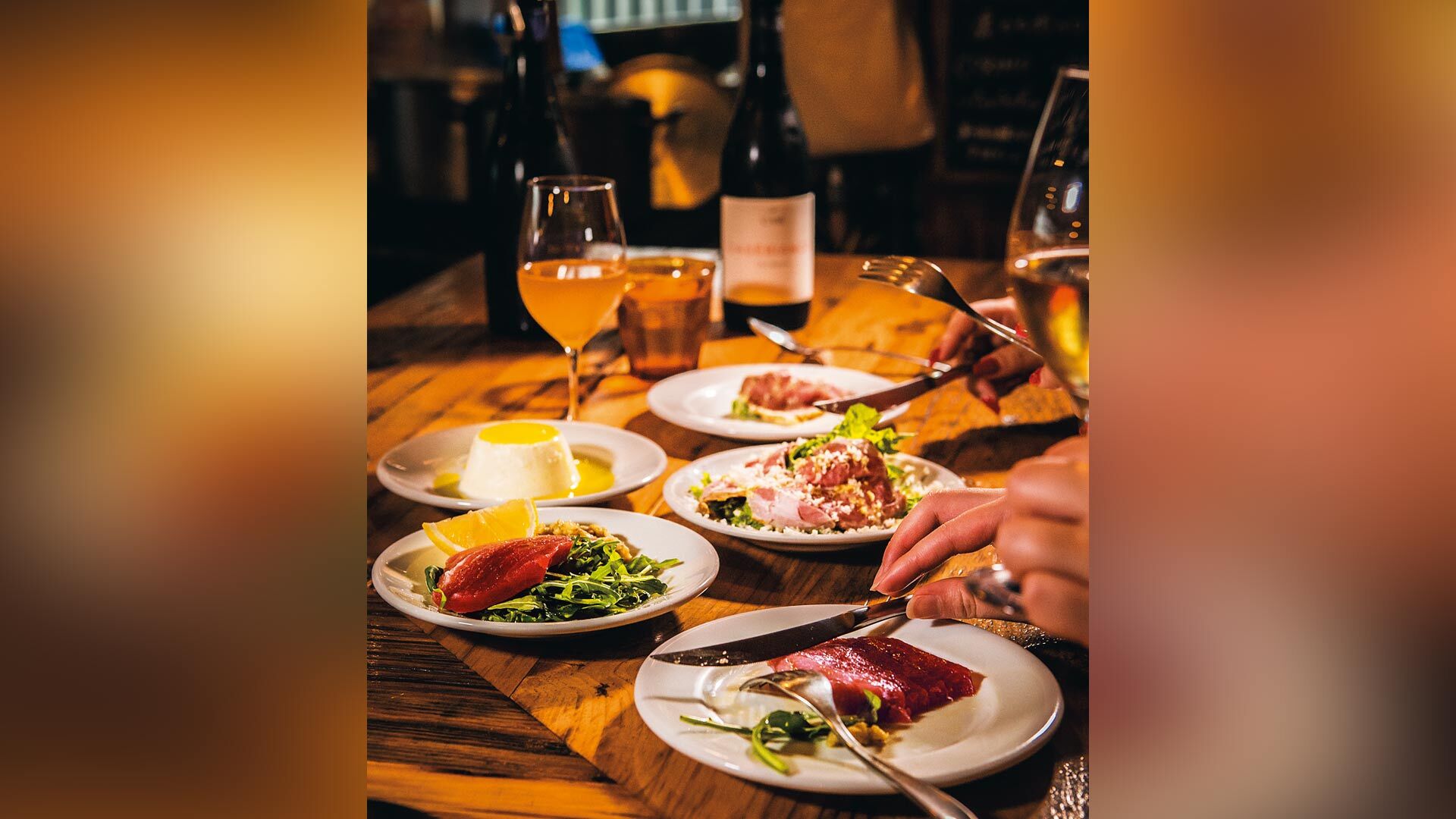 『neo』：料理の一例