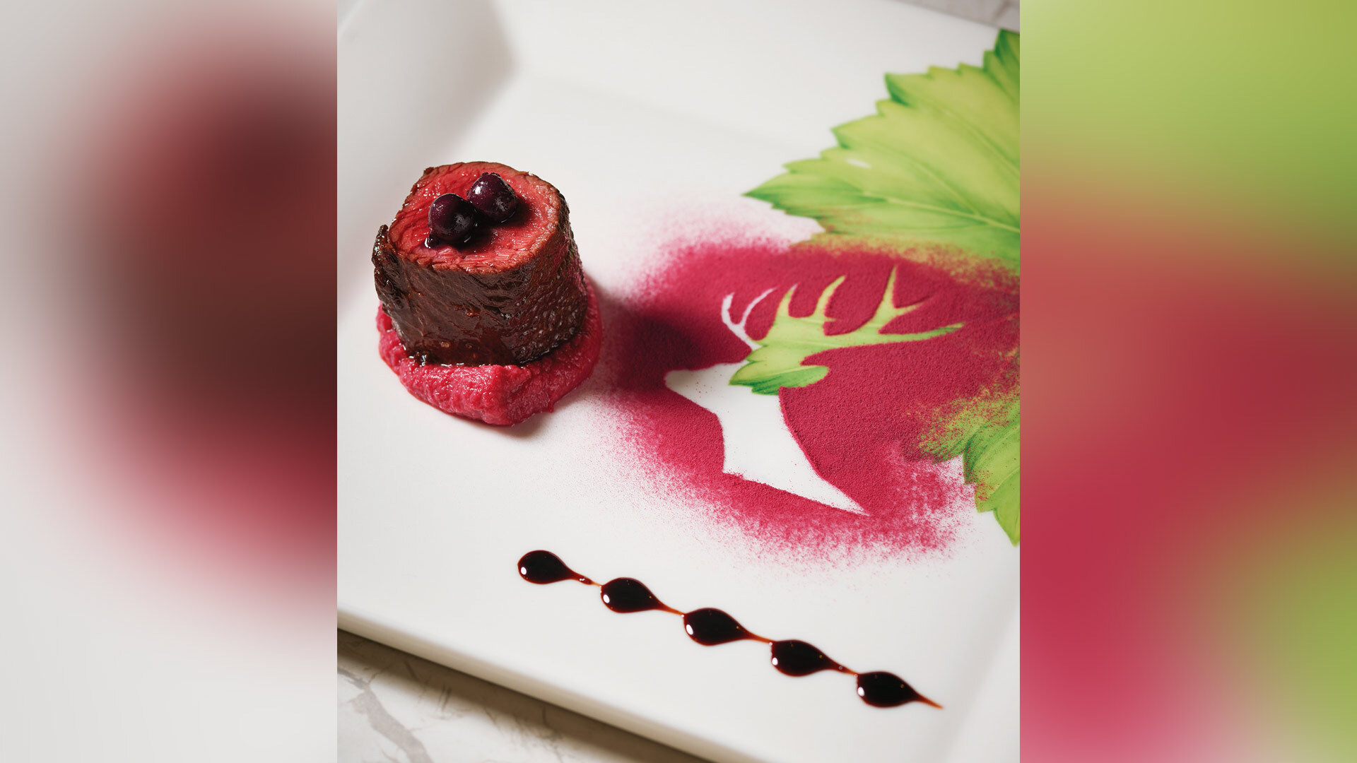 『Caveau SenTir par Shinya Tasaki（カヴォ・サンティール・パー・シンヤ・タサキ）』：ジビエ料理のワインペアリングコース￥38,500より「山の恵み」