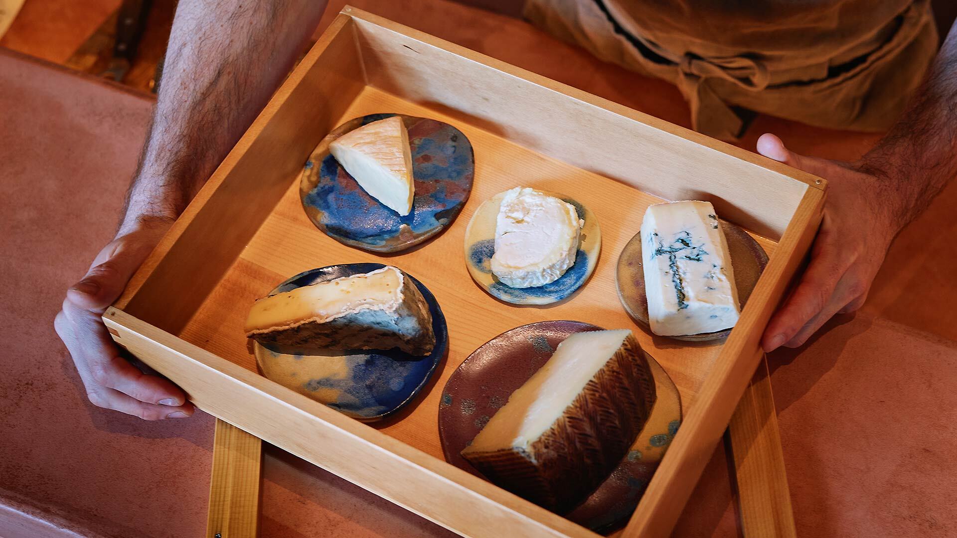 『Wine Bar Juni』：日替わりチーズの一例