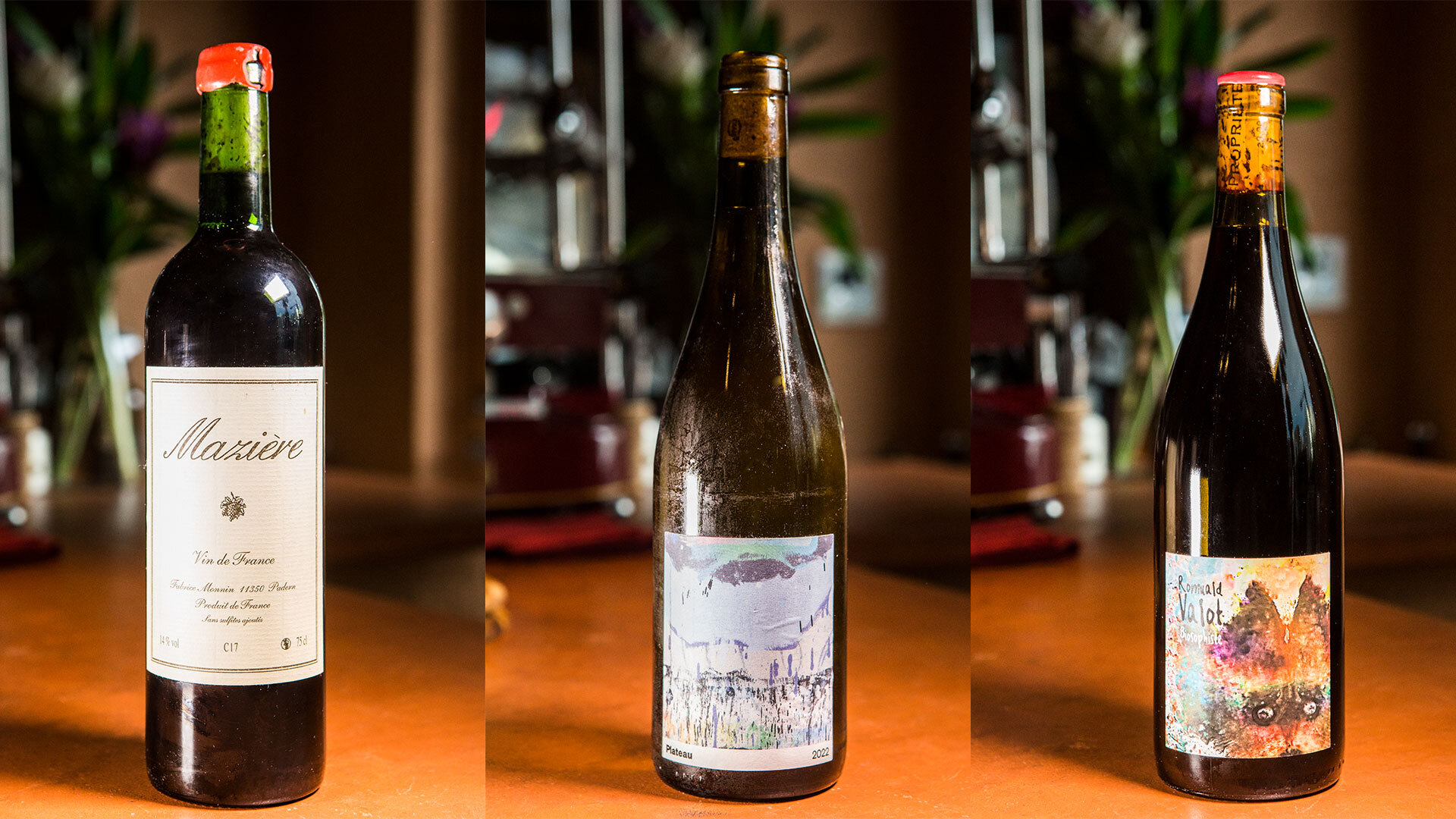 『パ・ロワン（pas loin）』：グラス￥1,500～、ボトル￥9,000～