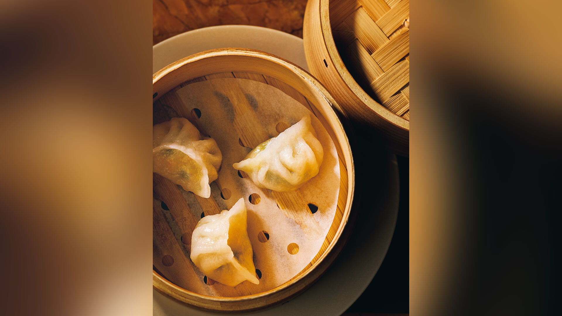 『セントラル（中環）』：「海老蒸し餃子」（3個）￥1,200