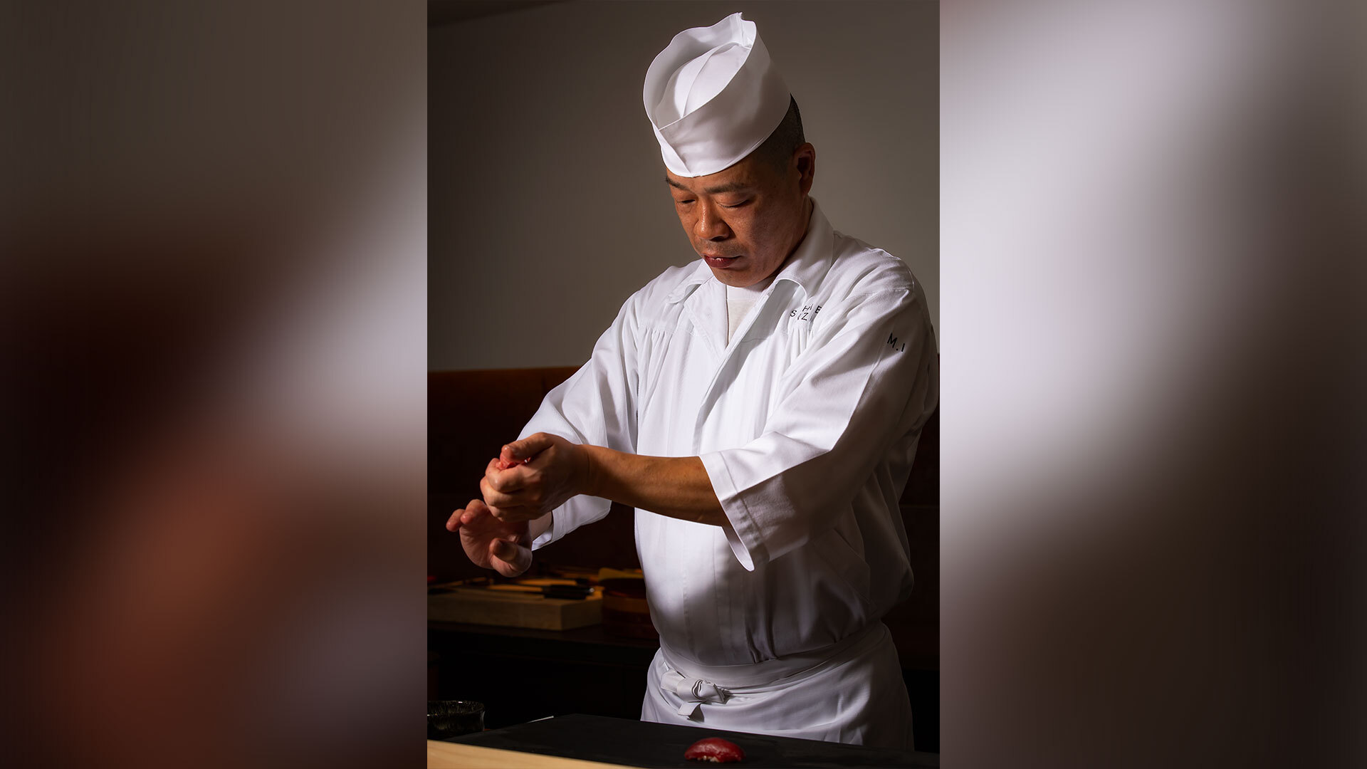 『SUSHI B GINZA』：大将の石川真文さん