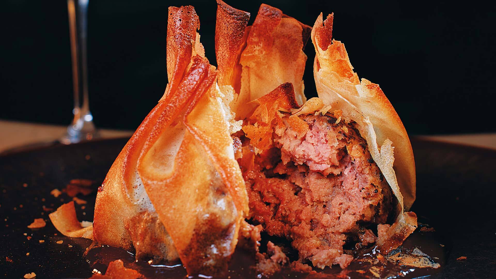 『C’est ouf』：「ハンバーグ・アン・クルート」￥3,550