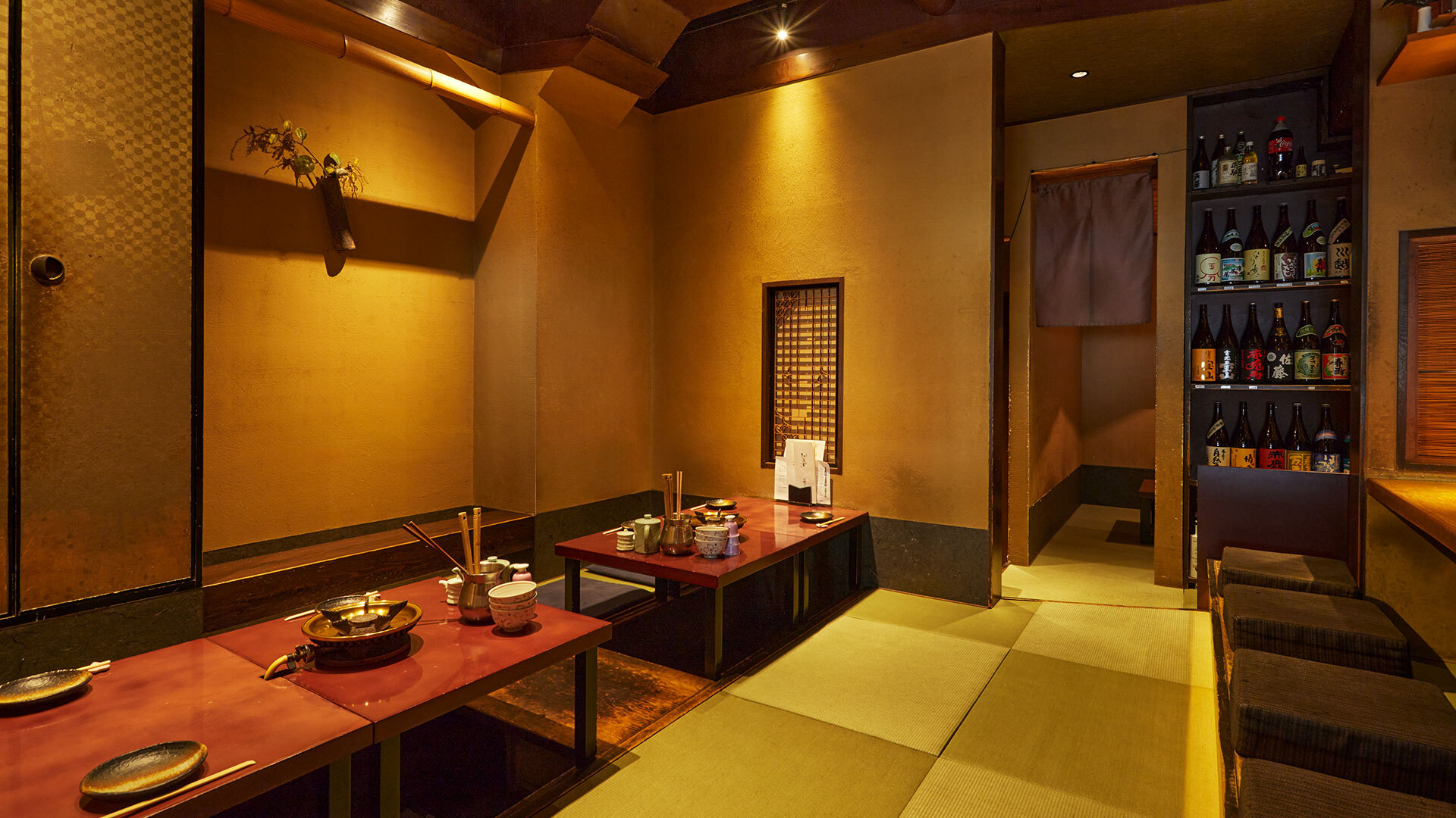 『水炊き しみず』：店内