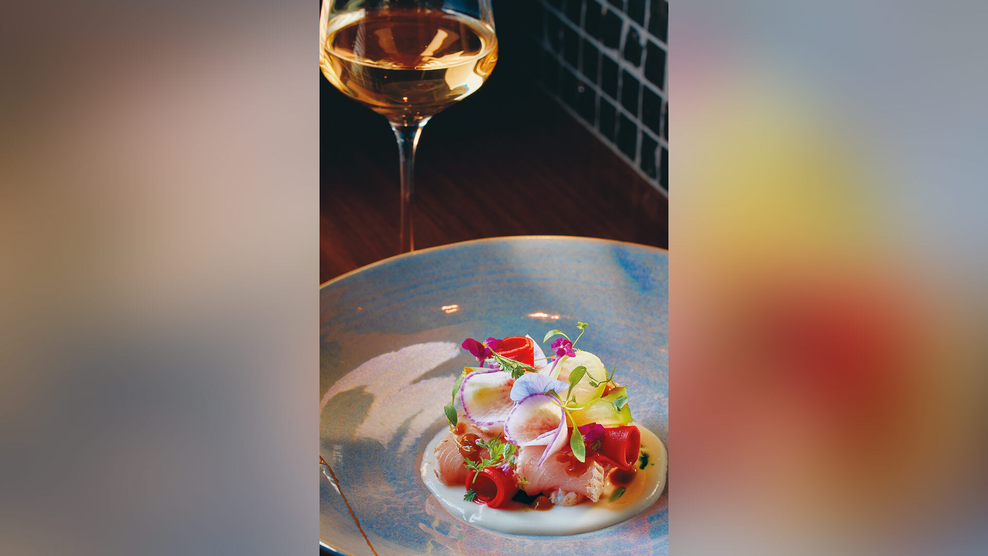 『プティ レストラン ラ レーヴ』：「4種の大根を使ったブリ大根」￥3,080