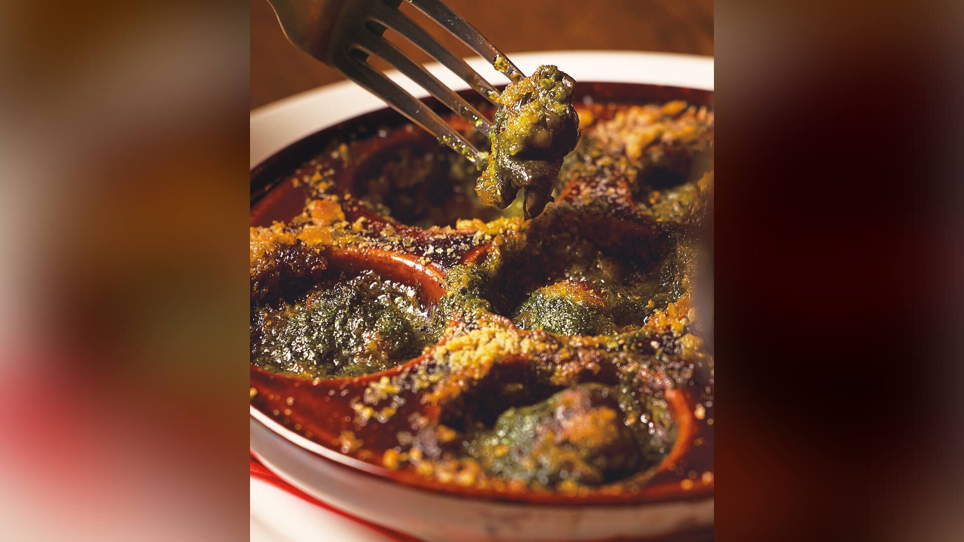 『Ginza Machi Pon』：「エスカルゴのブルギニヨンバター」￥950