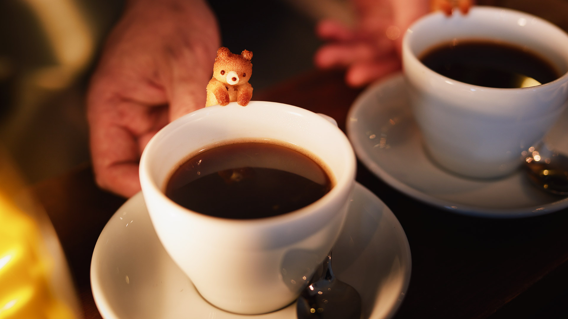 『オステリア イノウエ』：「ホットコーヒー」￥550