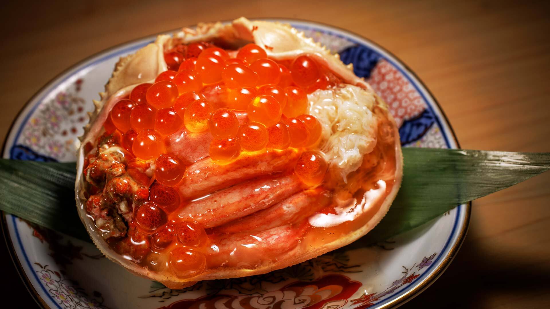 『麻布台 ゆう利』：「香箱ガニ」