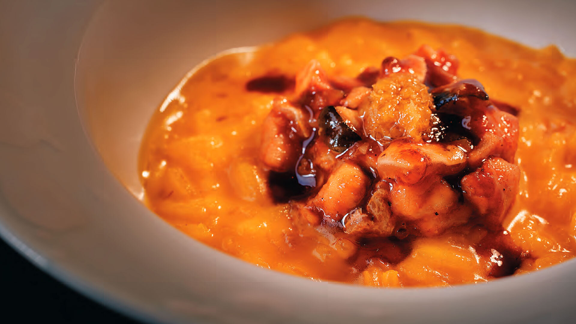 『Firmamento（フィルマメント）』：「天然とらぶぐのリゾット・ミラネーゼ」