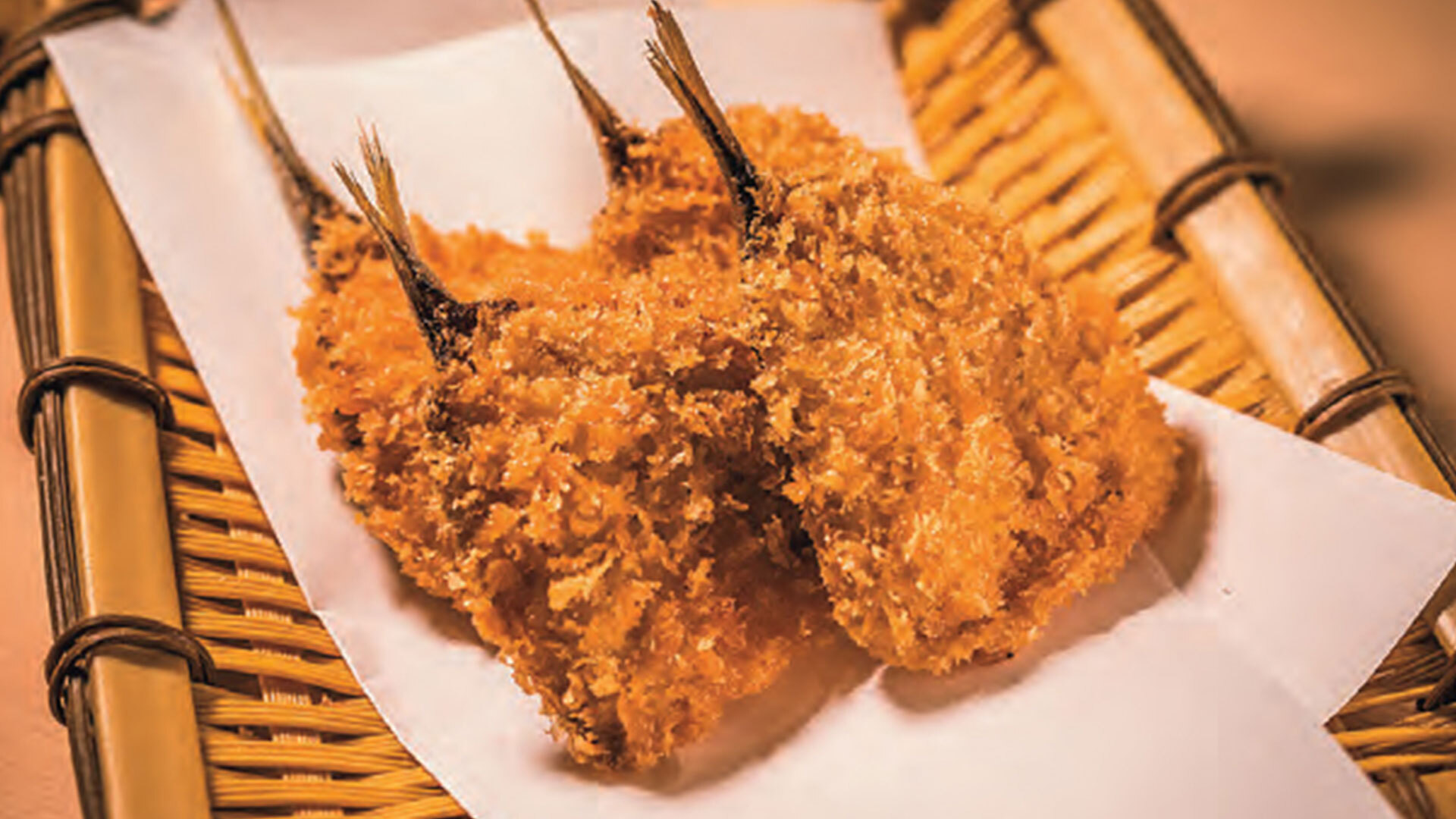 『きく』：「小あじフライ」1人前4枚