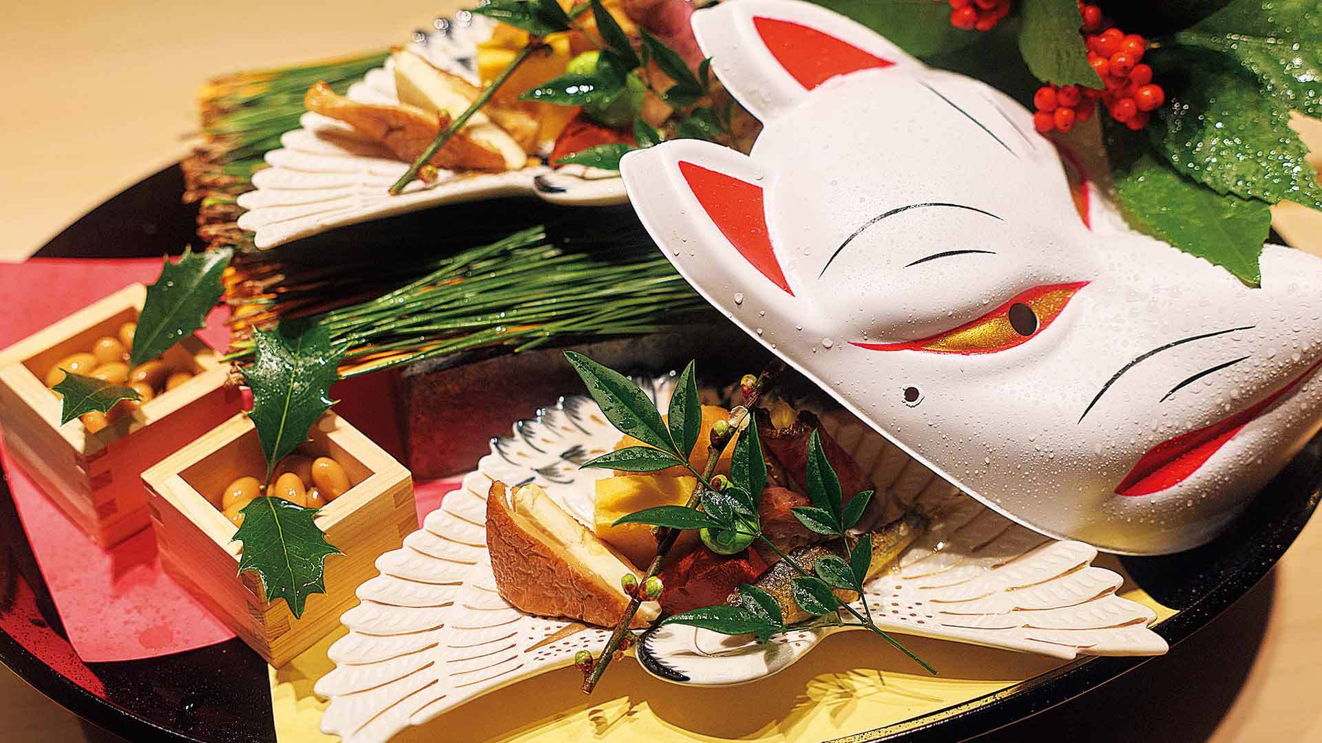 『白金台 桜井』：コース￥33,000より「八寸」