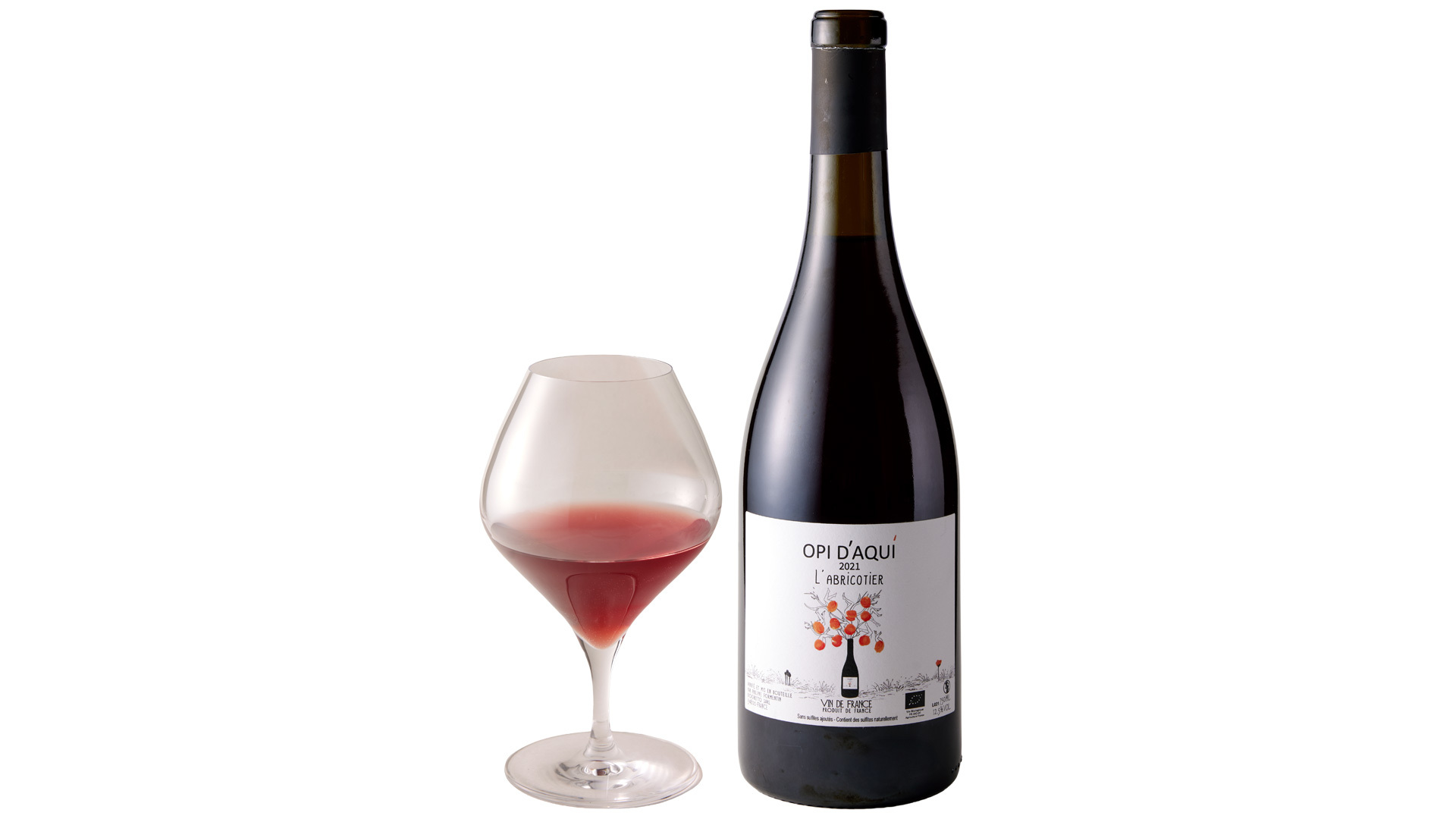 『LAURA』：「オビダキ・アプリコティエ2021」（ワインの一例）