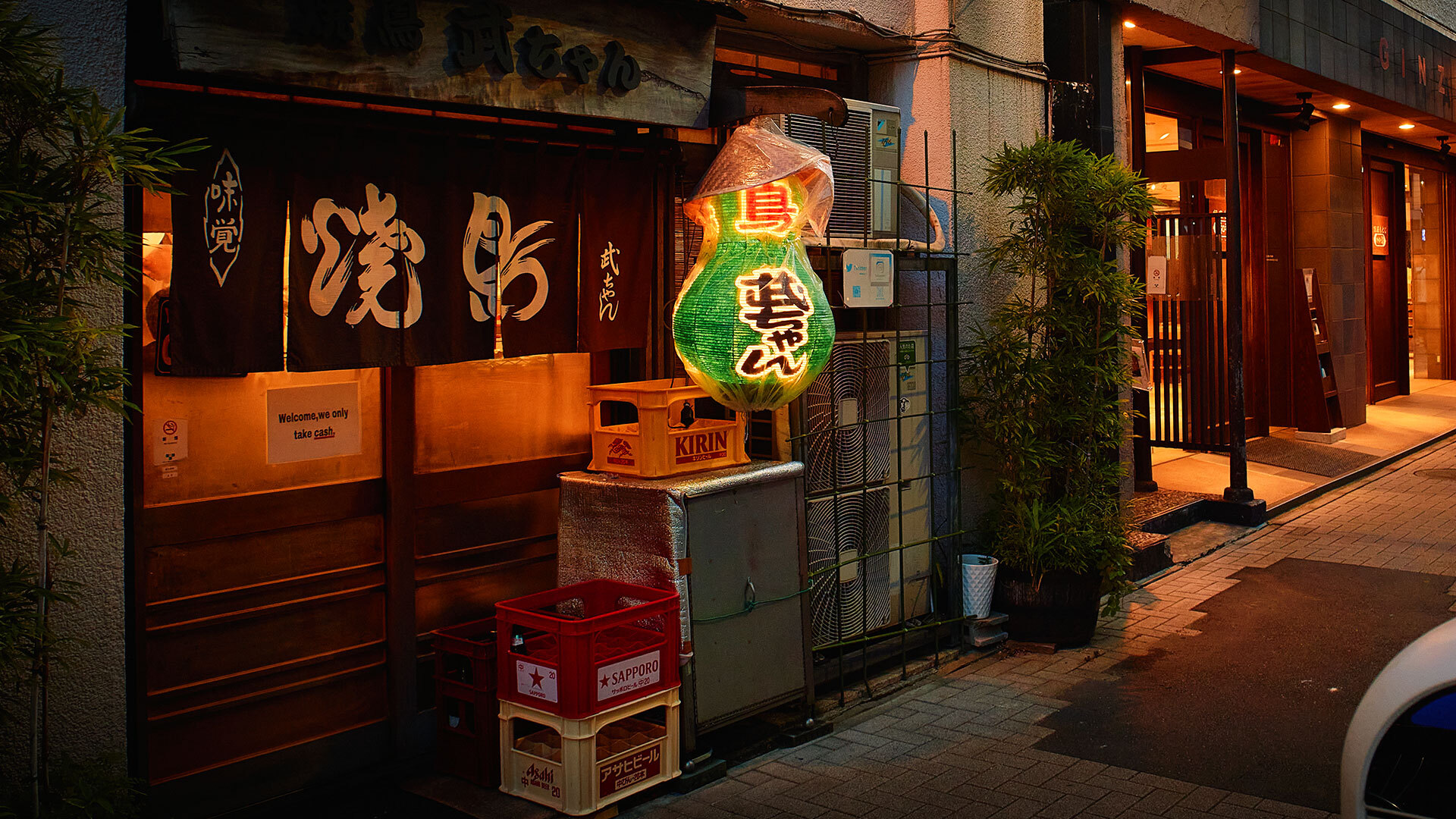 『焼鳥 武ちゃん』：外観