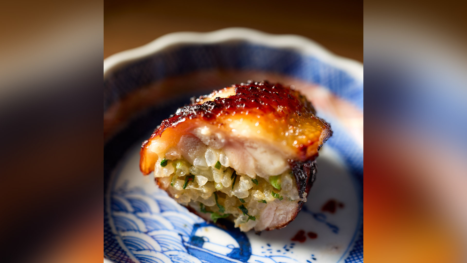 『とり茶太郎』：おまかせコースより「手羽飯」