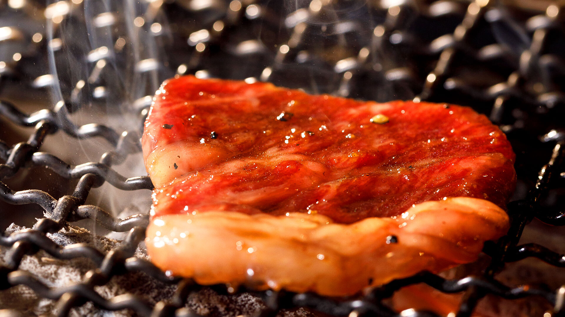 『焼肉 東京24区』：イチボ￥770（1枚）