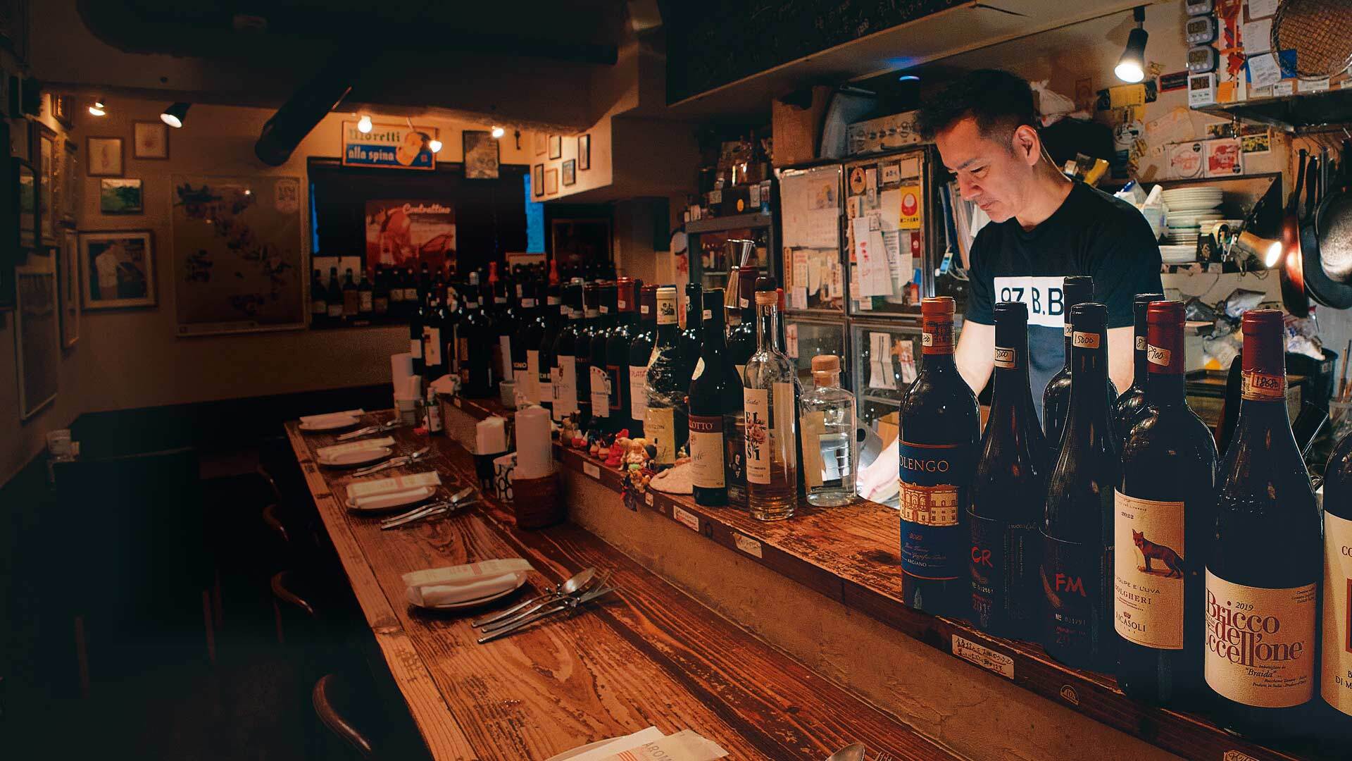 『クッチーナ アッラ バーバ』：店主・馬場光明さん