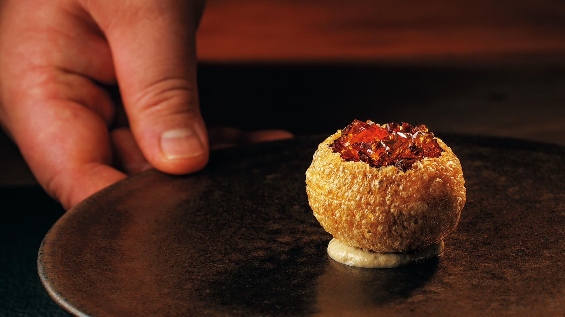 『KANTA』：おまかせコースより「パニプリ」