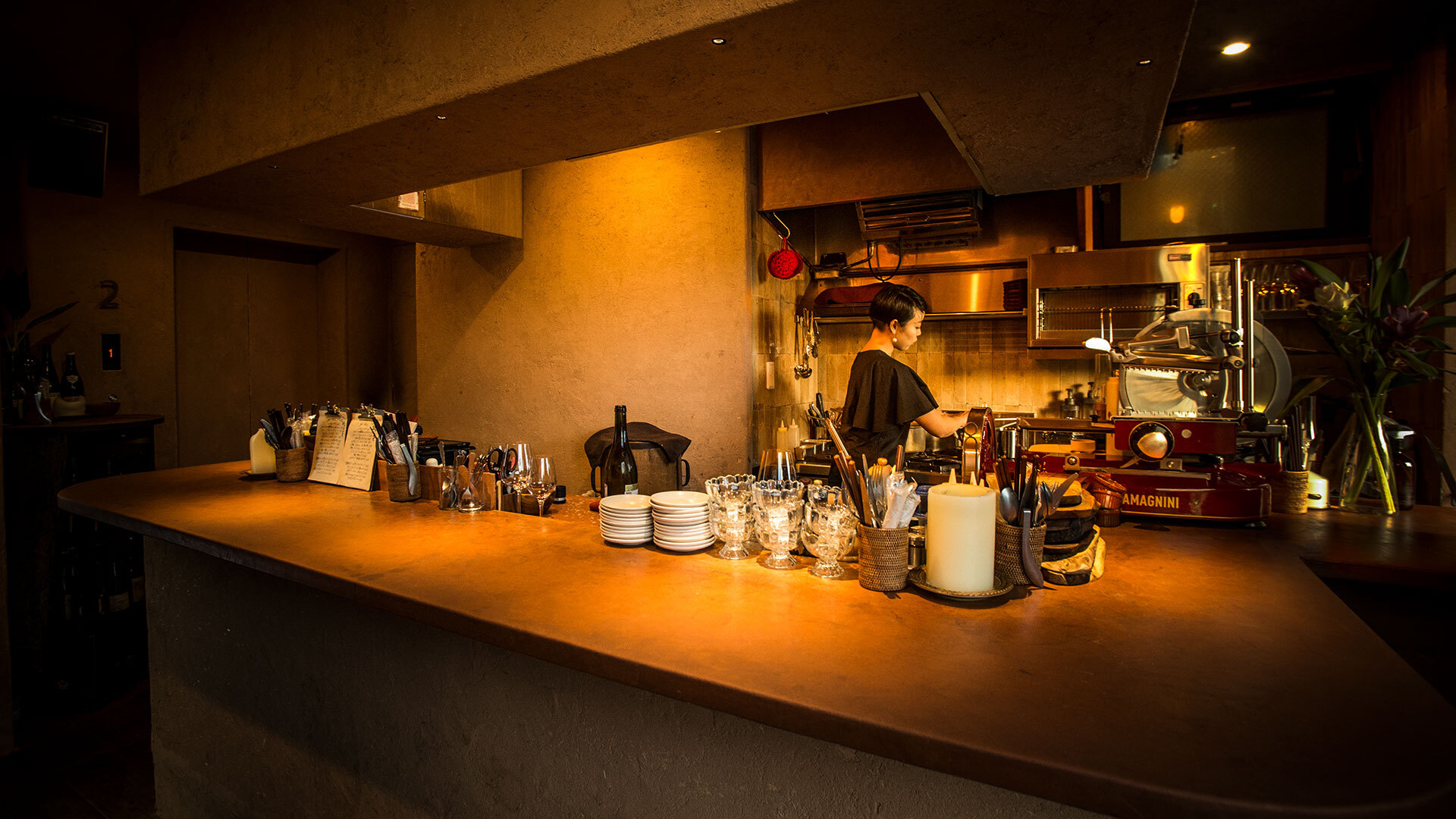 『パ・ロワン（pas loin）』：店内