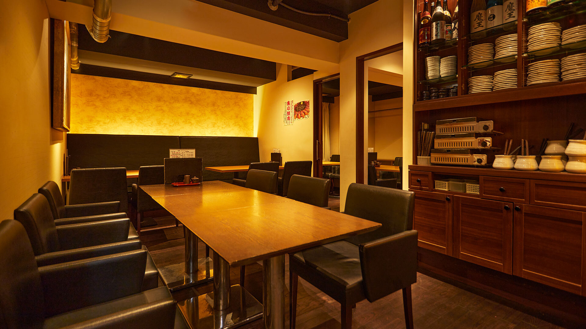 『能登美 新橋店』：店内