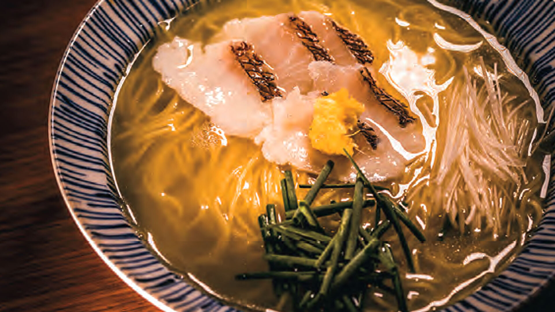 『銀座 㐂いち』：「鯛そば（塩）」￥1,800